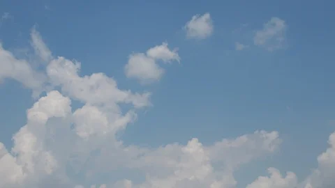 Blue sky with clouds Stock Footage 103134378