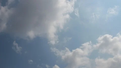 Blue sky with clouds Видео 103300568