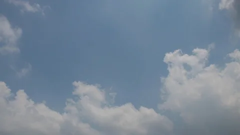 Blue sky with clouds Видео 103300703