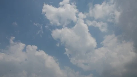 Blue sky with clouds Видео 103300809
