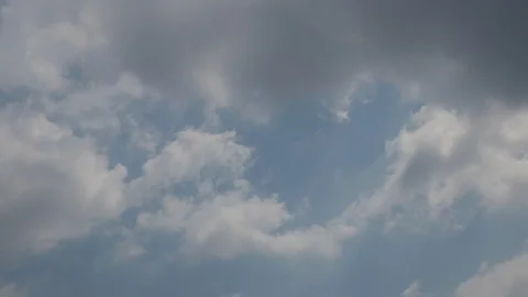 Blue sky with clouds Видео 103300976