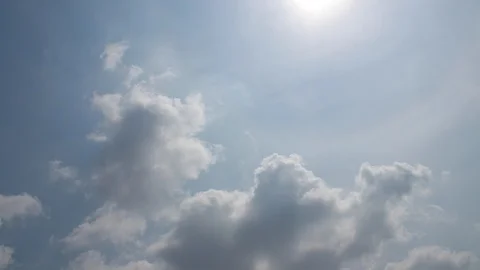 Blue sky with clouds Видео 103462104
