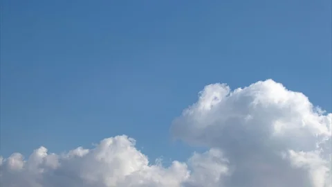 Blue sky with clouds Stock Footage 104385547