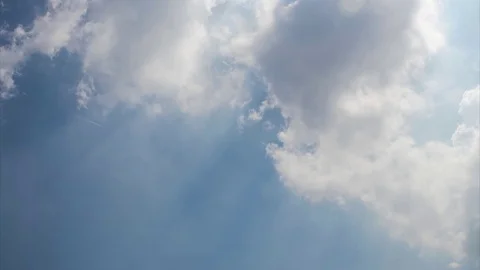 Blue sky with clouds Stock Footage 104540644