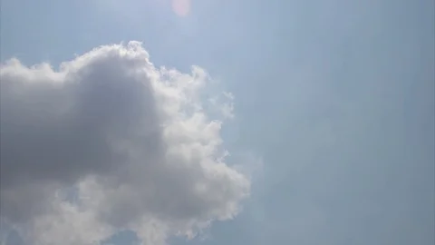 Blue sky with clouds Stock Footage 104623813