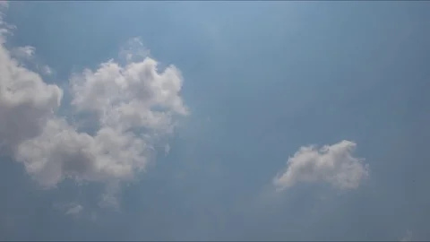 Blue sky with clouds Stock Footage 104623832