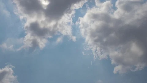 Blue sky with clouds Stock Footage 104623867