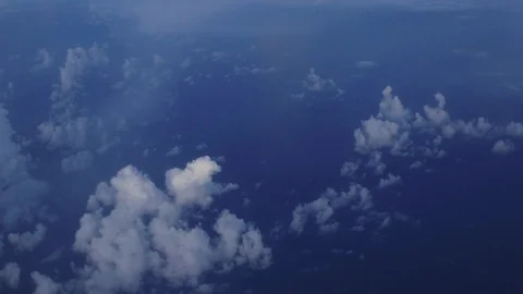 Blue sky with clouds Stock Footage 107092586