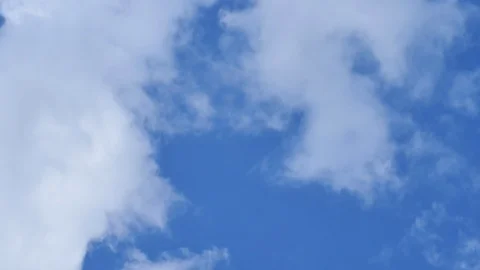 Blue sky with clouds Stock Footage 124710391