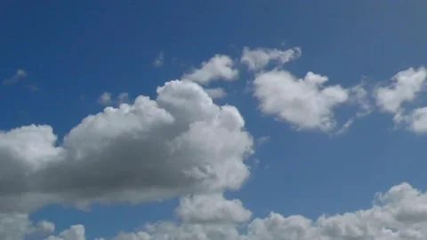 Blue sky with clouds Stock Footage 132011893