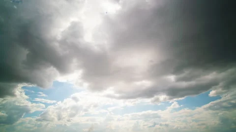 Blue sky with clouds  Stock Footage 233792434