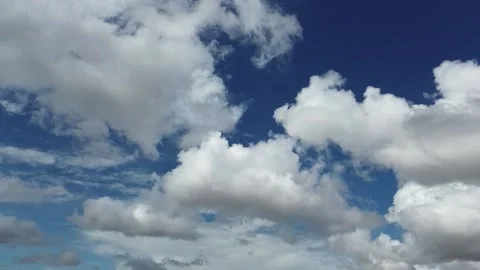 Blue sky with clouds Video stock 235451773