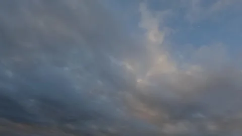 Is in the blue sky clouds Stock Footage 257766843