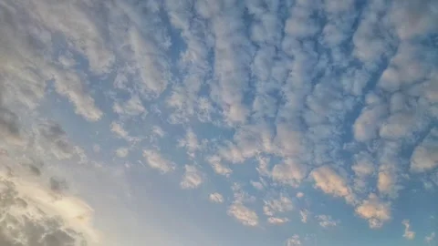 Blue sky with clouds Stock Footage 264213099