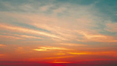 Blue sky with clouds Stock Footage 293147620