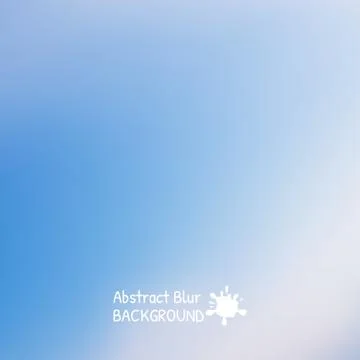 Blue sky with clouds. illustrator background. Stock Illustration