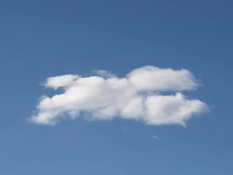 Blue sky with clouds Stock Photos