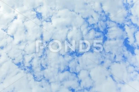 Blue sky with clouds Stock Photos