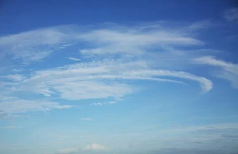 Blue sky with  clouds Stock Photos