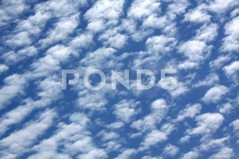 Blue sky with clouds Stock Photos