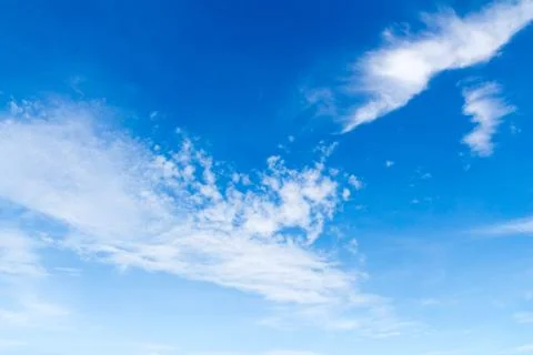 Blue sky with clouds Stock Photos