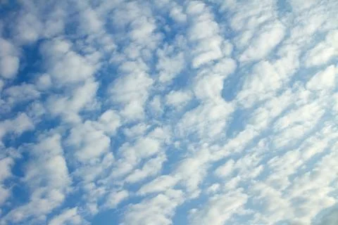 Blue sky with clouds Stock Photos