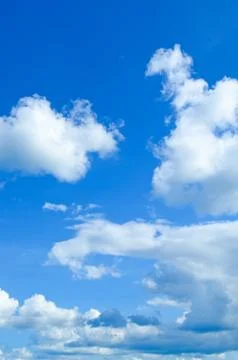 Blue sky with clouds 스톡 사진