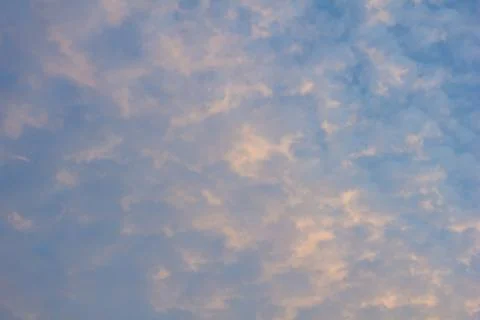 Blue sky with clouds Stock Photos