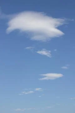 Blue sky with clouds Stock Photos