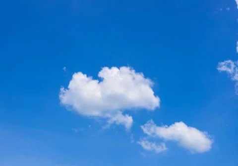 Blue sky with clouds Stock Photos