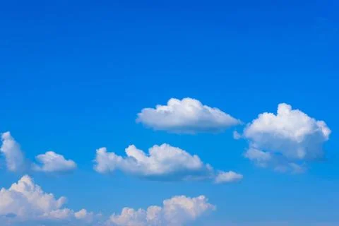 Blue sky with clouds Stock Photos