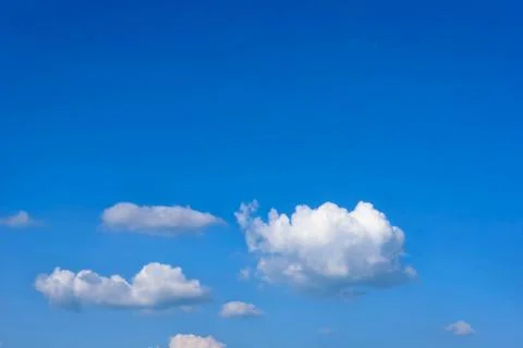 Blue sky with clouds Stock Photos