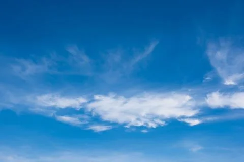 Blue sky with clouds Stock Photos