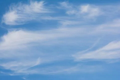 Blue sky with clouds Stock Photos