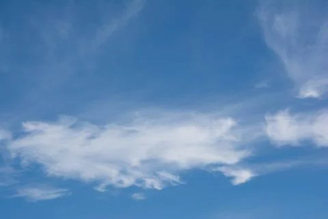 Blue sky with clouds Stock Photos