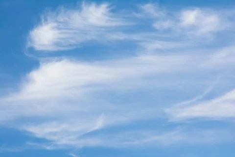 Blue sky with clouds Stock-Fotos