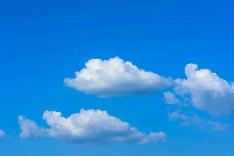 Blue sky with clouds Stock Photos
