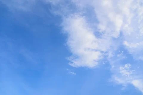 Blue sky with clouds Stock Photos