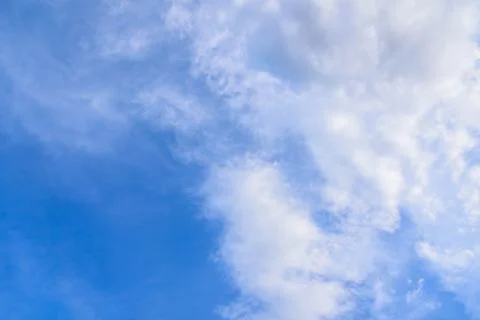 Blue sky with clouds Stock-Fotos