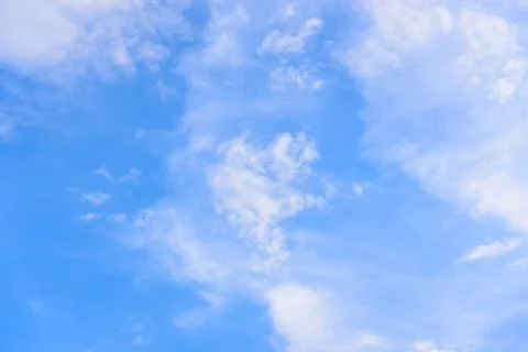 Blue sky with clouds Stock-Fotos