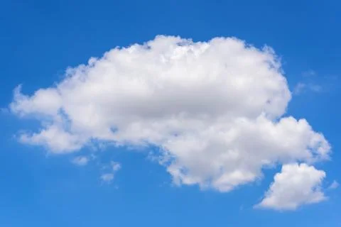 Blue sky with clouds Stock Photos