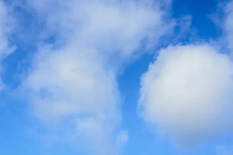 Blue sky with clouds Stock Photos