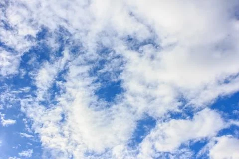 Blue sky clouds Stock Photos