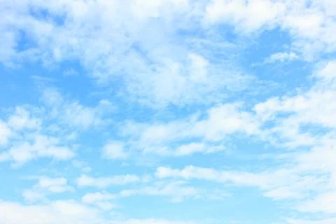 Blue sky clouds Stock Photos