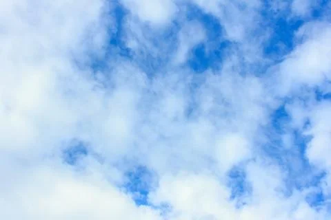 Blue sky clouds Stock Photos