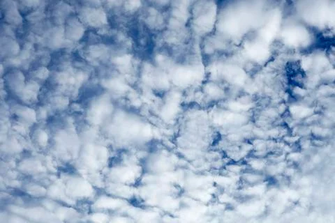 Blue sky with clouds Stock Photos