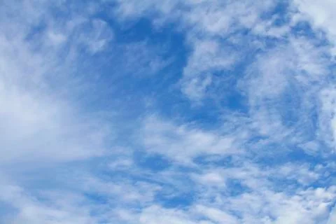Blue sky with clouds Stock Photos