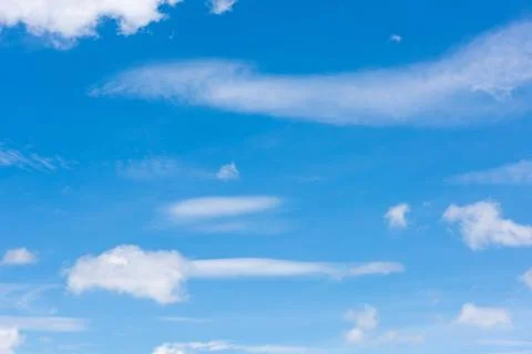 Blue sky with clouds Foto stock