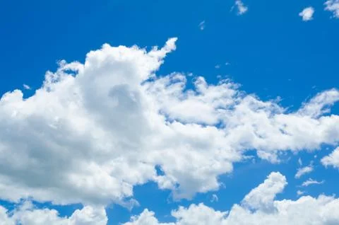 Blue sky with clouds 스톡 사진