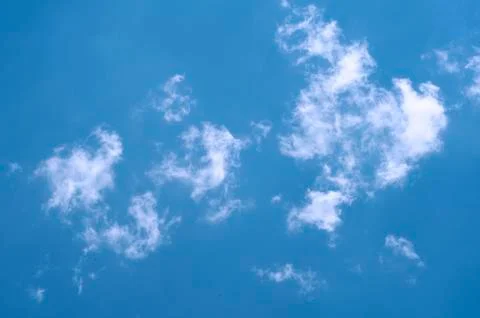 Blue sky with clouds Stock Photos